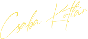 Csaba Kotlár Baritono signature